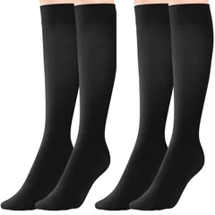 【ラスト1点】妊婦 昼夜兼用 機内 寝る時 22-25cm ハイソックス 整骨院監修 レディース 着圧ソックス [チャーメイクボディ]