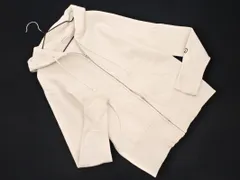 DRESSTERIOR ドレステリア 裏起毛 ジップアップ パーカー size2/オフホワイト  ◇■ レディース