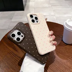 スマホケース 革調 ドット 耐衝撃 ソフトケース シンプル アップル iPhone 16 Pro iPhone 12 iPhone 15 iPhone 13