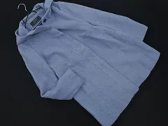 ZARA basic ザラ ベーシック ウール混 フード コート sizeM/水色  ◇■ レディース
