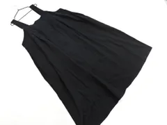 SM2 サマンサモスモス ワンピース ジャンパー スカート sizeF/黒  ◇■ レディース