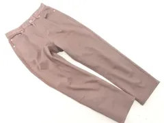 green label relaxing グリーンレーベルリラクシング ユナイテッドアローズ 裏起毛 テーパード パンツ size40/紫  ◇■ メンズ
