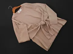 AZUL BY MOUSSY アズールバイマウジー カシュクール風 ニット セーター sizeM/ベージュ  ◇■ レディース