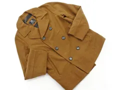 BEAMS HEART ビームスハート 中綿 ウール混 ピー コート sizeL/茶 ◇■ メンズ