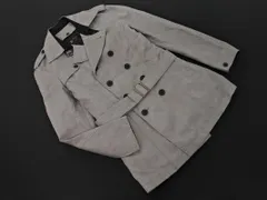 MICHEL KLEIN ミッシェルクラン homme オム 中綿 チェック トレンチ コート size46/黒ｘ白 ◇■ メンズ