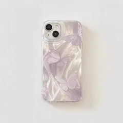 スマホケース 高級 防弾 虹色 蝶 羽紗 質感 iPhone16pro17 11 12 13 15