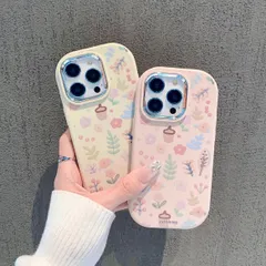 スマホケース アート インスタ風 かわいい 文芸的 小さい花柄 防護 落下防止 フレッシュ