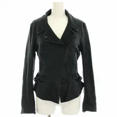 ディーゼル DIESEL ライダースジャケット ダブル 布製 小さいサイズ XS 黒 ブラック 93243 /HN