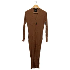 N.O.R.C (ノーク) ランダムリブニットロングカーディガン 913174-9911 ロングカーディガン レディース ブラウン 2