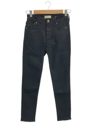 YANUK (ヤヌーク) PATRICIA ANKLE　アンクルカットスキニー 57183044 デニムパンツ レディース ブラック 23