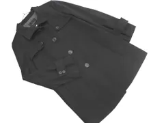 BOSCH ボッシュ ウール混 スタンドカラー コート size36/黒 ◇■ レディース