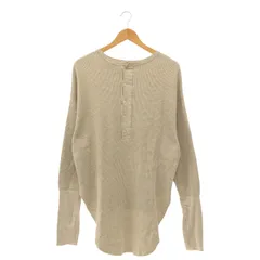 Americana (アメリカーナ) サーマルバックヘンリーネックカットソー カットソー レディース ベージュ FREE