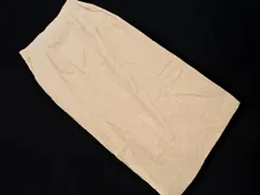 URBAN RESEARCH DOORS アーバンリサーチドアーズ コーデュロイ バックスリット ロング タイト スカート sizeM/アイボリー ◇■ レディース