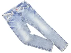 RODEO CROWNS ロデオクラウンズ スキニー デニムパンツ size27/青 ■■ レディース
