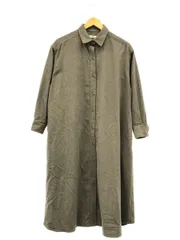 JOURNAL STANDARD relume (ジャーナルスタンダードレリューム) Washable Aﾗｲﾝ ｼｬﾂOP 20040462503030 長袖ワンピース レディース ベージュ 36