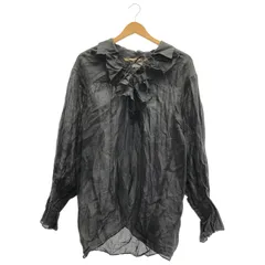 KIARISvintage＆closet (キアリズ ヴィンテージ＆クローゼット) ×JSラッフルブラウス 21051410003310 ブラウス レディース ブラック FREE