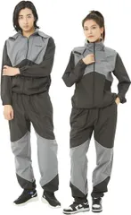 サウナスーツ 上下セット 男女兼用 メンズ レディース 10倍発汗 代謝を上げるダイエットウェア スポーツウェア ウォーキング ジョギング ボクシング 大量発汗 洗濯可 運動着 防水 おしゃれ