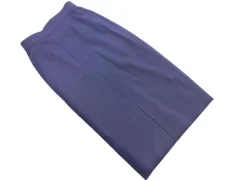 UNITED ARROWS ユナイテッドアローズ スリット タイト ロング スカート size36/紺 ■■ レディース