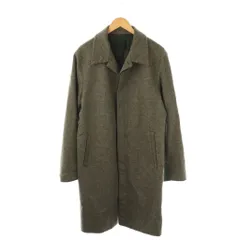 プラダ PRADA コート ステンカラー アウター ロング ウール アルパカ混 50 グレー /NR ■GY20のサムネイル