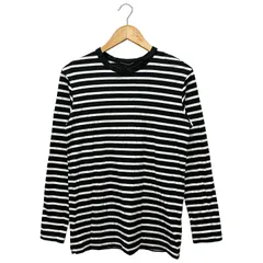 Deuxieme Classe (ドゥーズィエムクラス) COCO Stripe Tシャツ No5 21070500710010 カットソー レディース ブラック×ホワイト FREE