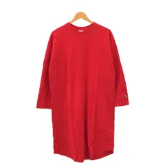 Champion (チャンピオン) バックロゴカットソーワンピース CWSQ418 ワンピース レディース レッド M