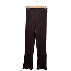 JOURNAL STANDARD L’essage (ジャーナルスタンダードレサージュ) 18070370090030 スリットリブパンツ レディース ブラウン FREE