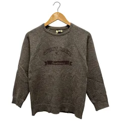 WILLIAM LOCKIE (ウィリアムロッキー) ③ クルーネックニット レディース ベージュ -