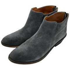 ANTHOLOGY PARIS ③ スウェードショートブーツ レディース ネイビー 37