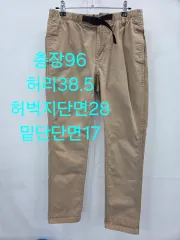 M グラミチ ベルト付き パンツ ベージュ