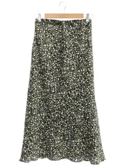 SLOBE IENA(スローブイエナ) アソートフラワーマーメイドスカート 23060912423040 スカート レディース ブラック 36