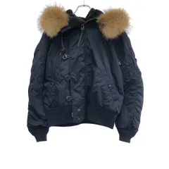 MADISON BLUE マディソンブルー 17AW N-2B FLIGHT JACKET ラクーンファーフライトジャケット MB174-1007 ブルー 02(M)のサムネイル