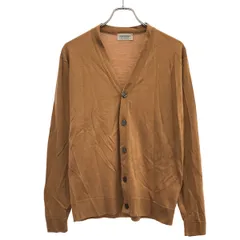 JOHN SMEDLEY ジョンスメドレー ウールハイゲージカーディガン  キャメル M