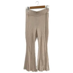 NEU JOURNAL STANDARD ①③ 2019 リブフレアパンツ レディース ベージュ FREE