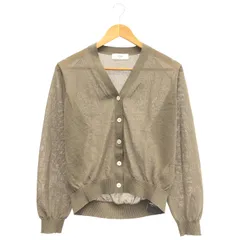 SLOBE IENA(スローブイエナ) ② 24080912257020 リネン混シアーカーディガン レディース ベージュ FREE