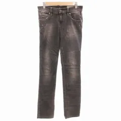ディーゼル DIESEL Grupee デニムパンツ ジーンズ スキニー ストレッチ W24 L32 黒 ブラック /GV