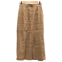 VERMEIL par iena (ヴェルメイユパーイエナ)  LI/C/PU後ろギャザータイトスカート 21060938132020 スカート レディース ベージュ 36