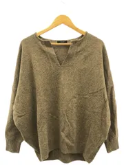 JOURNAL STANDARD (ジャーナルスタンダード) MUSICカフタンプルオーバー 22080400905030 長袖ニット レディース ブラウン FREE