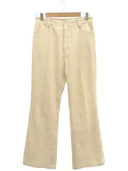 JOURNAL STANDARD L’essage (ジャーナルスタンダードレサージュ) ③ 21030370202030 コーデュロイワイドパンツ レディース ホワイト 38