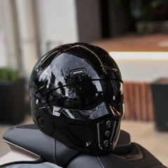 VOSS新品レトロ フルフェイスヘルメット｜DOT認証防寒インナーゴーグル