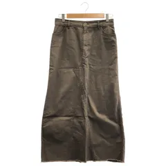 FRAMeWORK (フレームワーク) ② 21060220806020 ストレッチチノマキシスカート レディース ブラウン 36