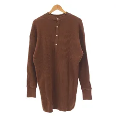 Traditional Weatherwear (トラディショナルウェザーウェア) ③ L192MJPO0228SI BACK OPEN PO サーマルカットソー レディース ブラウン S