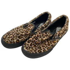 VANS (バンズ) ④ V98ANML SLIP ON レディース レオパード US 5 (23.0cm)