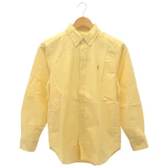 RALPH LAUREN (ラルフローレン) ① 90s KIDS オックスBDシャツ レディース イエロー サイズ14