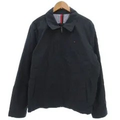 トミーヒルフィガー TOMMY HILFIGER ブルゾン ジャケット ジップアップ L 紺 ネイビー /BS