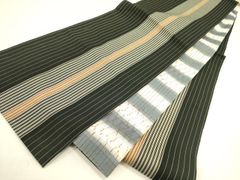 平和屋着物○男性 馬乗り袴 間道 正絹 逸品 CABB4013yc - メルカリ