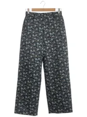 JOURNAL STANDARD relume (ジャーナルスタンダードレリューム) ① 24030462722040 フラワージャガードパンツ レディース ネイビー 38