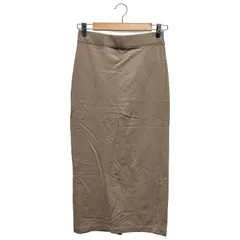 Spick & Span (スピックアンドスパン) ① 22060200205120 ミニ裏毛 タイトスカート レディース ベージュ FREE