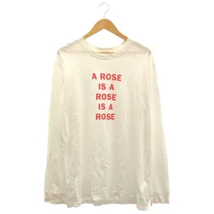 6397 (シックススリーナインセブン) ① 22070450001430 A ROSE IS L/S BOY T レディース ホワイト L