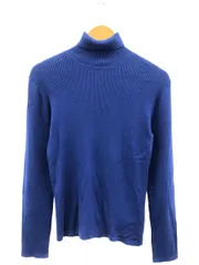 JOURNAL STANDARD relume (ジャーナルスタンダードレリューム) スイスオーガニックコットンタートルネックプルオーバー 22080462509030 長袖ニット レディース ブルー FREE