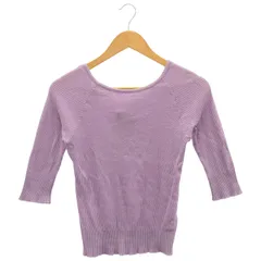 Adriana Kay ② R3S-BCL メッシュ ショート スリーブ レディース パープル FREE